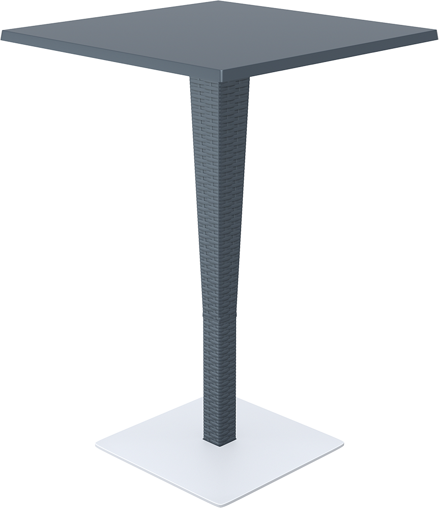 888-1 Riva Table with Aluminium Base