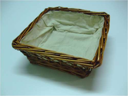 Cane Rectangle Basket