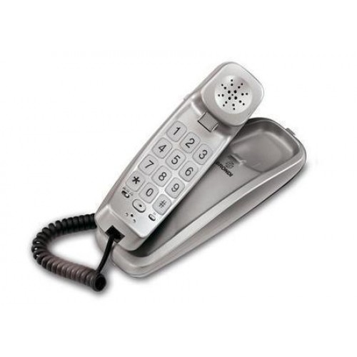 Electronics Corded Phone Slim Silver