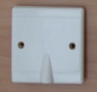 White 20A Connection Plate