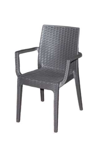 Dafne Chair w/Arm Grey