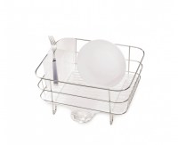 Compact wire frame dish rack stainless steel KT1130