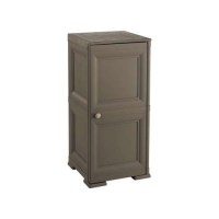 Single Door 2 Tier Storage Cabinet
